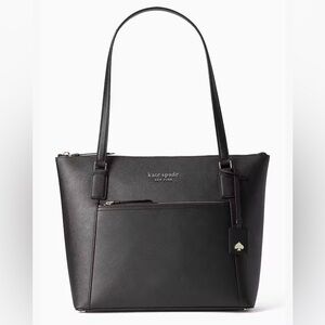 Kate Spade Black Leather Shoulder Bag